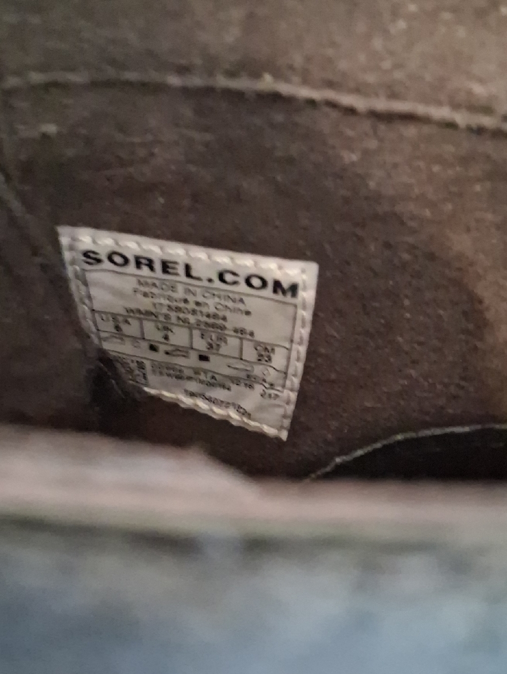 Sorel PDX Navy Lace-Up Ankle Boots with Contrast Laces - Picture 9 of 10